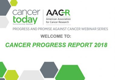 Progress and Promise Against Cancer Webinar – 2018