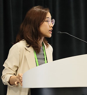 Thinh Tran speaks about incorporating AACR Project GENIE data into her research at the AACR Annual Meeting 2024.